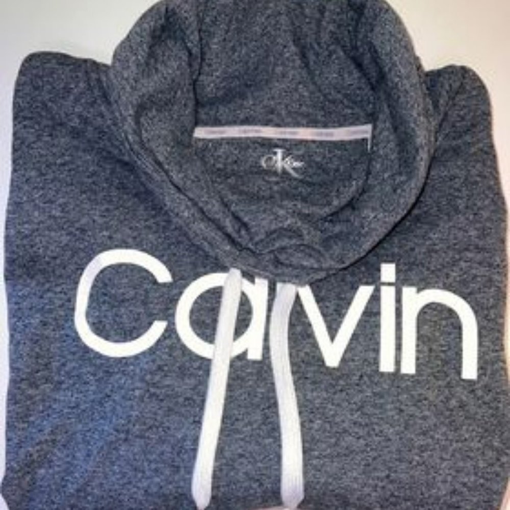 Calvin Klein Pull Over Sweatshirt Women's Grey XL